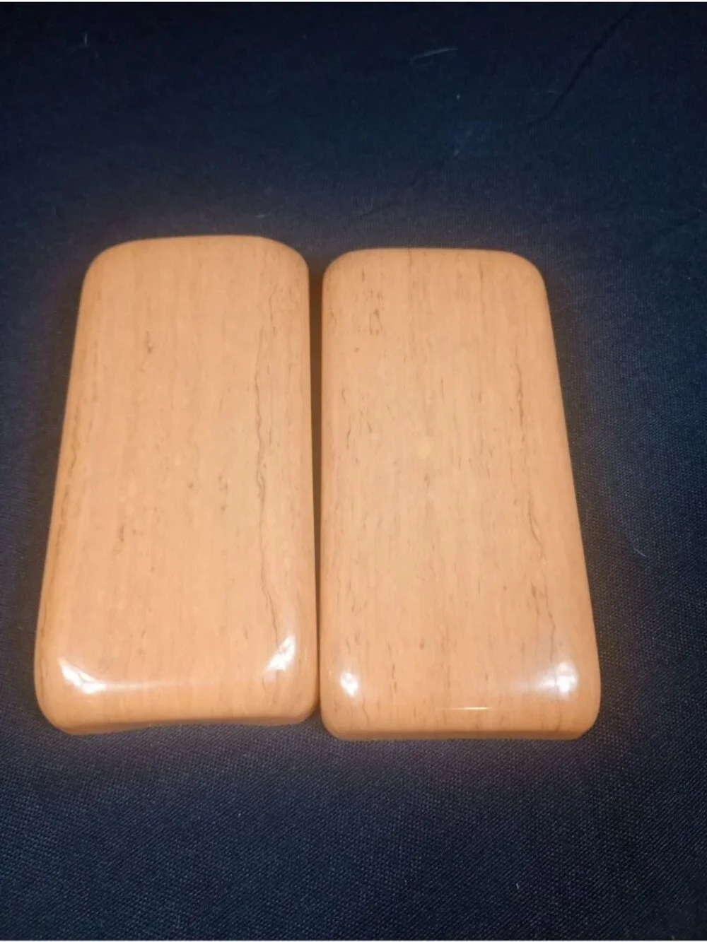 Vintage Retro Mud Century Celluloid Amber Colored Travel Soap Case